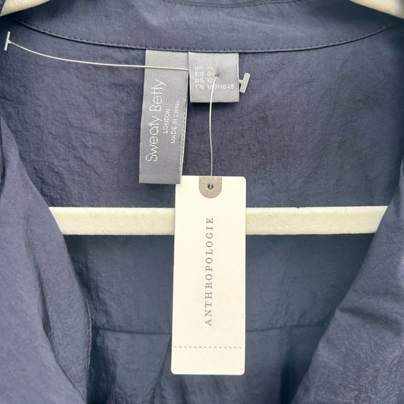 Sweaty Betty Anytime Short-Sleeve Romper, BNWT, size XL - Picture 10 of 15